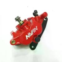 ราคา ปั๊มล่าง ปั๊มนิชชิน โลโก้นูน ปั้มล่างแต่ง สำหรับใส่โช้คเดิม เวฟ125R, เวฟ125S, เวฟ125 ไฟเลี้ยวบังลม, เวฟ100s สีแดง โช๊ค แก๊สซี่ ลวด ชุบ เงา ท่อ tnj ครอบ กรองอากาศ xmax รุ้ง ฟอซ่า 350 (17341024259005166