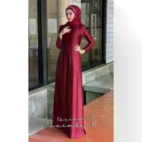 ราคา CODชุดพร้อมผ้าคลุม ชุดอิสลามหญิงใส่ออกงาน ต่าง ๆ รุ่นอันนา เดรสมุสลิมทรงทวิต ใส่รายอ ชุดนิกะห์ ชุดแต่งงาน เดรสเพื่อนเจ้าสาว เนื้อผ้าซาร่า แต่งกระดุมTikTok (1733910804320584979)