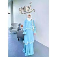 ราคา CODชุดแฟชั่นมุสลิม Ld291 สำหรับเด็กผู้หญิงขนาดใหญ่ 50+ ชุดแต่งงาน + ลูกไม้ + ชายระบายสวยงามและดูดีเมื่อมีโบว์ผูกที่ด้านหลัง ปรับขนาดได้เพื่อให้พอดีกับรูปร่างอย่างสวยงาม ผ้าสลาฟิค (1733615130418054298)