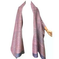 ราคา ผ้าคลุมไหล่รหัส DA65 ผ้าไหมแท้ทอมือ%จากแหล่งผลิต handmade ทั้งผืน แถมฟรี! กล่องของขวัญ สินค้าพร้อมจัดส่ง (1733919317514945573)