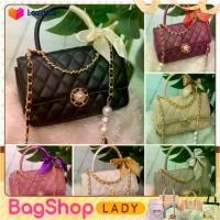 ราคา COD กระเป๋าPimmy PP1378-1 แบรนด์แท้100% หนังลายตารางนุ่มๆ ขนาด 9 นิ้ว ฟรี!!ริบบิ้นTikTok (1734337893005952692)