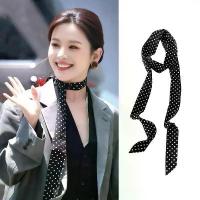 ราคา ผ้าพันคอ ผ้าพันหน้าอก สั้น ยาว ริบบิ้น ผ้าพันคอ ผ้าพันแผล สำหรับผู้หญิง กระเป๋าผูกโบว์ (1733386661686838476)