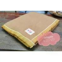 ราคา ผ้าห่มโบตั๋น (BOTAN) ผ้าห่มสำลี สีน้ำตาล/น้ำตาล ขนาด 60"x80" ห่มคนเดียว (1734451584838960718)