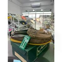 ราคา รองเท้าหนังกลับ รองเท้าเปิดส้น รองเท้าผู้ชาย สีดำ แทน น้ำตาล Size 39-44 รุ่น TS 715 (O5) (1733701529933088283)