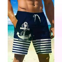 ราคา กางเกงขาสั้นชายลายสมอเรือสีขาวใหม่ ดีไซน์ทันสมัย โดดเด่นด้วยลายสมอเรือ 3 มิติ พิมพ์ลายแบบคัลเลอร์บล็อก เหมาะสำหรับฤดูร้อน กิจกรรมกลางแจ้ง สบาย ระบายอากาศได้ดี (1734397001379841109)
