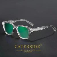 ราคา แว่นกันแดดแฟชั่นใหม่ผู้ชาย CATERSIDE CP Pin กรอบสี่เหลี่ยม แว่นตาผู้หญิง กิจกรรมกลางแจ้ง ปั่นจักรยาน ตกปลา กีฬา แว่นตาเรโทร UV400 (1733955941399627324)
