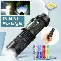 ราคา Ultrafire - ไฟฉาย LED พร้อมคลิปหนีบ ซูมทรงพลัง 50000LM CREE Q5 3 โหมด ซูมได้ ต้นฉบับ (1729707869694298312)