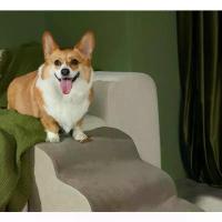 ราคา NiceSuwan -【ส่งจากกรุงเทพ】2 ชั้น เปิดเก็บของได้ บันไดหมา บันไดขึ้นเตียง บันไดเด็ก บันไดกันลื่นสำหรับสัตว์เลี้ยง พับเก็บ สุนัข แมว ปีนบันได ครัวเรือน ฟองน้ำ เตียง โซฟา ขั้นบันได บ (1733902539082007732)