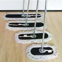 ราคา ไม้ม็อบดันฝุ่น ด้ามอลูมิเนียมหนาอย่างดี ม็อบดันฝุ่น ผ้าม็อบดันฝุ่นมี3ขนาด 40/80/100 CM ไม้ถูพื้น (1731868525704086591)