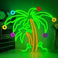 ราคา ป้ายไฟนีออน, การออกแบบต้นปาล์มคริสต์มาส, สเกลนีออน, หรี่แสงได้, เหมาะสำหรับศิลปะบนผนังต้นคริสต์มาสสำหรับฤดูร้อน, ป้ายไฟนีออน, ฮาวาย, เหมาะสำหรับวันหยุด, บาร์, ของตกแต่งบ้าน, และปาร์ตี้ (17330719924656