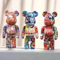 ราคา ตุ๊กตาหมีกราฟฟิตี้ขนาด 27 ซม./10 นิ้ว ของตกแต่งบ้าน รูปปั้นสัตว์แบบนามธรรม กระปุกเก็บเงิน ของตกแต่งโต๊ะสไตล์โมเดิร์น (1734419930981107472)