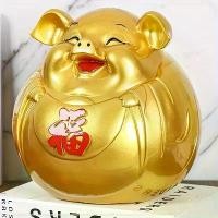 ราคา กระปุกออมสินเหรียญหมูทอง ขนาดใหญ่ ทำจากเรซิน ดีไซน์สัตว์น่ารัก ธนาคารเก็บเงินสด ของตกแต่งบ้าน เหมาะสำหรับผู้ใหญ่ ธนาคารเงินออม ของขวัญในอุดมคติ (1732388667807532288)