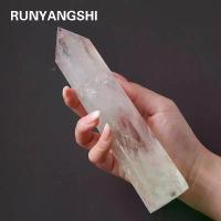 ราคา คริสตัลธรรมชาติ, ควอตซ์ใส, จุดควอตซ์โปร่งใส, หินบำบัด, ปริซึมหกเหลี่ยม, หินเทพเครื่องรางคางคก, ของตกแต่งบ้าน, ไม้กายสิทธิ์ไม้กางเขน, ขนาดใหญ่ (1731879804028881231)