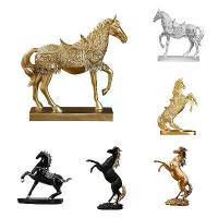 ราคา ประติมากรรมเรซิ่นโมเดลม้า, ทอง, เงิน, และสีดำ, ของตกแต่งบ้าน, ตกแต่งสัตว์, เหมาะสำหรับห้องนั่งเล่นและสำนักงาน, ตกแต่งงานฝีมือ, ตกแต่งธุรกิจ (1732785263878112288)