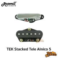 ราคา Roswell Pickups TEK Stack Single Coil Tele Alnico 5 Noiseless ปิ๊กอัพกีต้าร์ไฟฟ้า เทเล Made Korea (1734086050107262969)