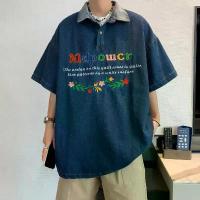 ราคา เสื้อเชิ้ตยีนส์แขนสั้นงานเกาหลีผ้าใส่สบายมาก Korea Shirt Jeans Premium ปล่อย เสื้อ ผ้า ราคา ถูก ผู้หญิง วัยกลาง คน เสื้้ ิอ แฟชั่น เชิ้ต น่ารัก ๆ ตา ข่าย พิกัด สวยๆ (1733862823902872717)