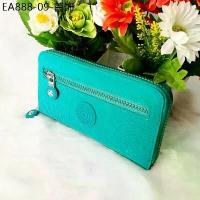 ราคา Korea กระเป๋าถือกระเป๋าสตางค์ซิปรอบ ผ้ากันน้ำใบยาว มีซิปด้านหน้า G016-3-2(มี7สีให้เลือก) (1733753384903083802)