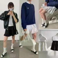 ราคา I2795 กระโปรงสั้น เอวสม็อค แต่งระบายสองแถบ แฟชั่นเกาหลี TAG KOREA (1733641752566597513)