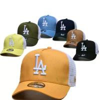 ราคา แฟชั่นKorea สินค้าเคาน์เตอร์ของแท้MLB LAหมวกเบสบอล Unisex Yankees & Dodgers Unisex Ball Cap (1732833013402600849)