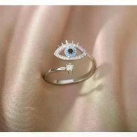 ราคา *Ready to Ship* Evil Eye Ring From Turkey (1733635652609345436)