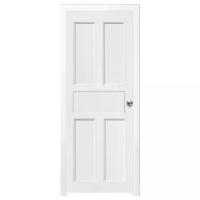 ราคา CITY ประตู UPVC บานทึบสีขาว รุ่น A106 บานประตูพร้อมวงกบ ติดตั้งง่าย แถมฟรีลูกบิด (1730808451880160238)