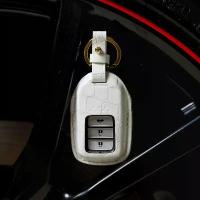 ราคา สปอตสินค้า เคสกุญแจรถยนต์ Honda City / Civic / CRV / HRV / Accord ซองกุญแจรถยนต์ หนังวัวแท้ CHAK (1733194172144715069)