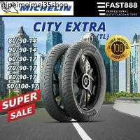 ราคา ♭ยางมอเตอร์ไซค์ขอบ 13-14-17 Michelin รุ่น City Extra TL ไม่ใช้ยางใน Scoopy, Click i♥ (1734416270539851561)