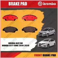 ราคา Brembo ผ้าเบรค HONDA JAZZ GK, HONDA CITY GM6 2014-2019, ฮอนด้า แจ๊ส GK, ฮอนด้า ซิตี้ GM6 ปี 2014-2019 [คู่หน้า] สวัสดิการสด (1733086548193937379)