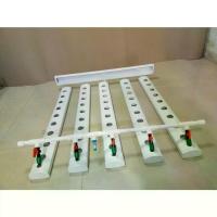 ราคา [จัดส่งทันที] ชุดรางปลูกผักไฮโดรโปนิกส์แบบน้ำวน ,ชุดรางปลูกผักแบบไร้ดิน ชุด 45 หลุมปลูก+รางรวมน้ำ 1 เมตร +หัวจ่ายน้ำ 5 หัวจ่าย (เหมาะสำหรับผักไทย-จีน) (1733598756178723857)