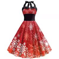 ราคา ชุดคริสต์มาส มาใหม่ กระชับสัดส่วน พิมพ์ลาย เครื่องแต่งกายสำหรับผู้หญิง กระโปรงเอวสูง สไตล์เซ็กซี่ สำหรับผู้หญิง Lady เสื้อผ้า ชุดกินรีมโนราห์ ชุดปาร์ตี้ธีมหมอลํา Women Clothing ชุด จีน ชุด แซนตี้ (173