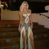 ราคา ชุดเดรสสายเดี่ยวผ่าข้างลูกไม้ลายเสือดาวสำหรับผู้หญิง ชุด ไป คาเฟ่ เดรส ตรุษ จีน ออก งาน สาว อวบ เซ็ท สวยๆ ✨ (1733869991605536371)