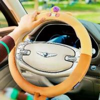 ราคา พร้อมส่ง Car Steering Wheel Cover – Choonsik ปลอกครอบพวงมาลัยรถยนต์ - ลายชุนชิก เพิ่มความน่ารักให้รถ ขนาดมาตรฐาน 37–38cm (1734456117446215676)