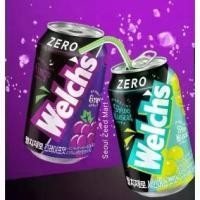 ราคา [ส่งฟรี] Welch's Grape Zero Sugar Sparkling Soda Grape Sparkling Water, Sugar-Free Formula (1733665711421686983)
