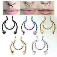 ราคา แหวนจมูกเจาะสะดือปลอม, 18G, แหวนจมูก Faux, แหวนห่วงจมูกแบบไม่เจาะ, เครื่องประดับร่างกายราคาไม่แพง, [Lady Sugar] (1731988788294485421)