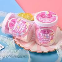 ราคา [COD] [จัดส่งทันที] Jellys Snail Scrub Candy, Snail Slime Scrub Soap, Snail Scrub, Sugar Scrub, Reveals New Skin, Good Health, Radiant and Supple Skin. White and Radiant Skin (1734118430993253480)