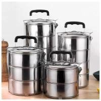 ราคา Chili Sugar Closet ขายร้อนปิ่นโตสแตนเลส ปิ่นโตใส่อาหาร ปิ่นโตเก็บอุณหภูมิ 2ชั้น 3ชั้น 4ชั้น 5ชั้น ปิ่นโตสแตนเลส ปิ่นโตสแตนเลส410 แนะนำ (1734433867252204760)