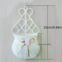 ราคา กระถางดอกไม้ติดผนัง 2 ชิ้น ตกแต่ง เหมาะสำหรับโต๊ะอาหาร แจกัน แจกันผนัง กระถางดอกไม้กลม กระถางดอกไม้ (1732751640689673391)