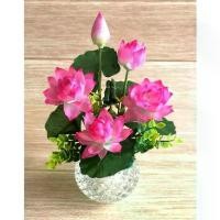 ราคา CODแจกัน 1 ใบ, แจกันดอกบัว, บูชาดอกบัว, แจกันดอกบัว, แจกันดอกบัวเทียม, กระถางดอกบัวเทียม, ดอกบัวสูง 9 นิ้วTikTok (1732761776182953100)