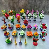 ราคา แจกันดอกไม้ พานผลไม้ แจกัน แจกันดอกบัว ดอกบัวบูชา ดอกบัวดินปั้น ของไหว้พระ ของบูชา ของตกแต่งบ้าน ของชำร่วย แจกัน (1733047697252386086)