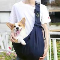 ราคา กระเป๋าใส่น้องหมาสำหรับเดินทางกลางแจ้ง กระเป๋าสะพายไหล่สำหรับลูกสุนัข ระบายอากาศได้ กระเป๋าใส่น้องหมาสำหรับออกไปข้างนอก กระเป๋าใส่สัตว์เลี้ยง กระเป๋าสะพายไหล่แบบเมสเซนเจอร์ (1734111180757894832)