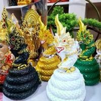 ราคา !!!! พญานาค ตระกูลพญานาค กว้าง5.5นิ้ว สูง11นิ้ว หิ้ง พระแม่ลักษมี รูปปั้นพญานาคพร้อมอ่างบัว การเรียน โลหะ โอ่ง มังกร คู่ พระปาง เปิด โลก ของ แท้ พระเครื่อง พระบูชา ครุฑ (1731901374505912501)