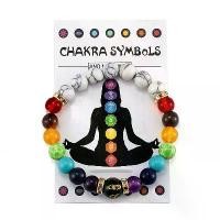 ราคา สร้อยข้อมือหินธรรมชาติเทียม สีสันสดใส สำหรับผู้ชายและผู้หญิง เหมาะสำหรับการทำสมาธิโยคะ Datura เหมาะสำหรับของขวัญปาร์ตี้ ขันแก้ว นพเก้า สันขวานพระเครื่อง ตูน บางบัวทอง พระเครื่ (1731686941740401928)