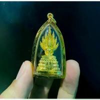 ราคา [ส่งฟรี] พระเครื่อง จี้พระ พระพุทธรูป พระประจำวันเสาร์ พระปางนาคปรก เลี่ยมกรอบชุบทอง(BANG BEEM) (1733502822310250157)