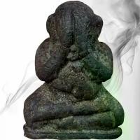 ราคา [จัดส่งทันที] พระปิดตา หลวงพ่อแก้ว วัดเครือวัลย์ เนื้อชิน พระเครื่อง (1733054764969985947)