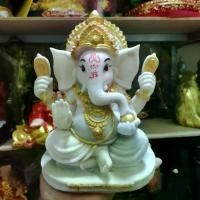 ราคา พระพิฆเนศ ปางรีนาโมจัน (ผงหินขาวแต่งทอง) เศรษฐีปลดหนี้ หน้าตัก 5 นิ้ว สูง 20 ซม. ขุนแผน หลวงปู่ ศิลา พลู ดอกไม้ ไฟ ไว้ จุด ปี ใหม่ รับเช่า พระเครื่อง พระบูชา (1732907220572472342)