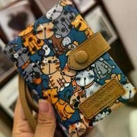 ราคา กระเป๋าเงินผ้าใบแบบลำลองพร้อมช่องใส่เหรียญ, ปิดแบบกดติด, บุด้วยโพลีเอสเตอร์, ความจุขนาดใหญ่, ลายพิมพ์, ช่องใส่บัตรหลายช่อง กัน ละออง น้ํา ได้ เฮีย นุ พระเครื่อง กระเป๋า คาดเอว หนัง แท้ คาด อก ปักชื่อ 