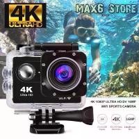 ราคา 4K Ultra HD WiFi Action Camera 30M Underwater Video Recorder Waterproof Go Pro Camcorder 16MP 1080P Sport DV Sport Motor (1732850446800880796)