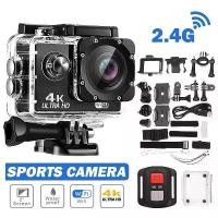 ราคา Action Camera Ultra HD 4K/30fps WiFi 2.0-inch 170D Underwater Waterproof Helmet Video Recording Cameras Sport Cam (1733896642331444922)