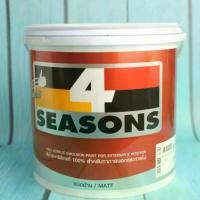 ราคา TOA 4 Seasons สีทาบ้าน สีอะคริลิค สีน้ำ สำหรับทาภายในและภายนอก ชนิดด้าน 0.946 ลิตร (1/4 กล.) สินค้าแนะนำ (1733959046981780732)