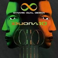 ราคา Outdoor exercise Dexterous Yonex Duora 10 Double-Blade Full Carbon Badminton Racket There Was A High Return Of Fire. Comes With Free Racquet Strings. (1734261705352775618)